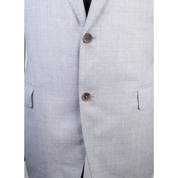 Banana Republic Vitale Barberis 21 Micron Wool 46L Sport Coat Tailored Slim EUC - Picture 3 of 15